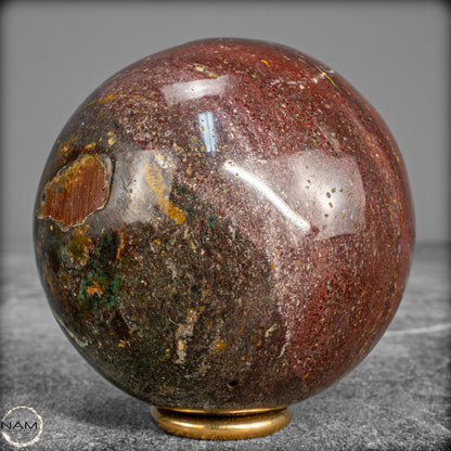Natürliche Achat-Jasper-Kristall Kugel aus Indonesien, selten - 546,15 g