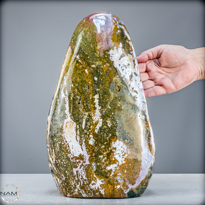 Natürliche Ozean-Jaspis Kristall-Freiform - 9417,53 g