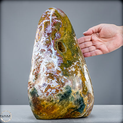 Natürliche Ozean-Jaspis Kristall-Freiform - 9417,53 g