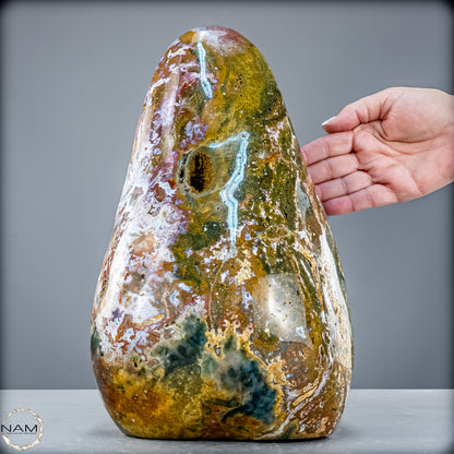 Natürliche Ozean-Jaspis Kristall-Freiform - 9417,53 g