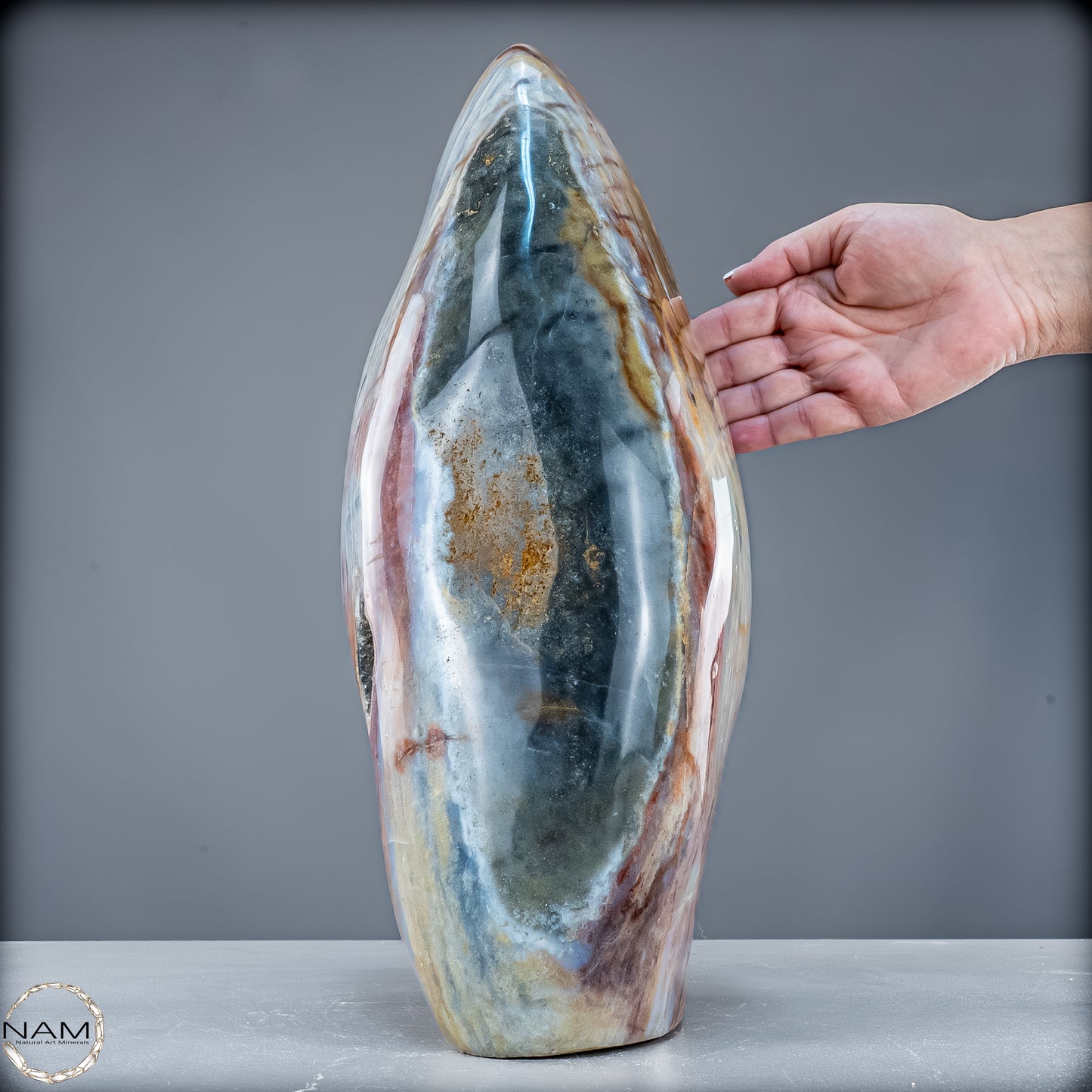 Natürliche Ozean-Jaspis Kristall-Freiform - 16881,78 g