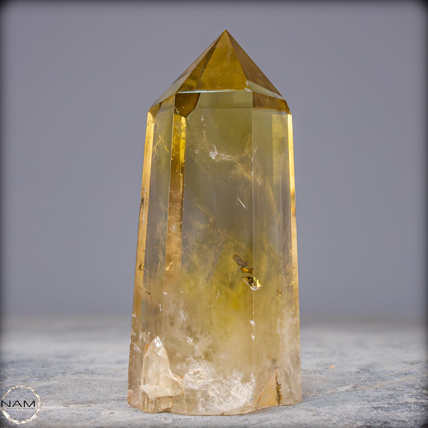 Top Qualität Transparenter Citrin Kristall - Brasilien - 323,39g