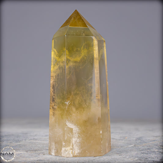 Top Qualität Transparenter Citrin Kristall - Brasilien - 323,39g