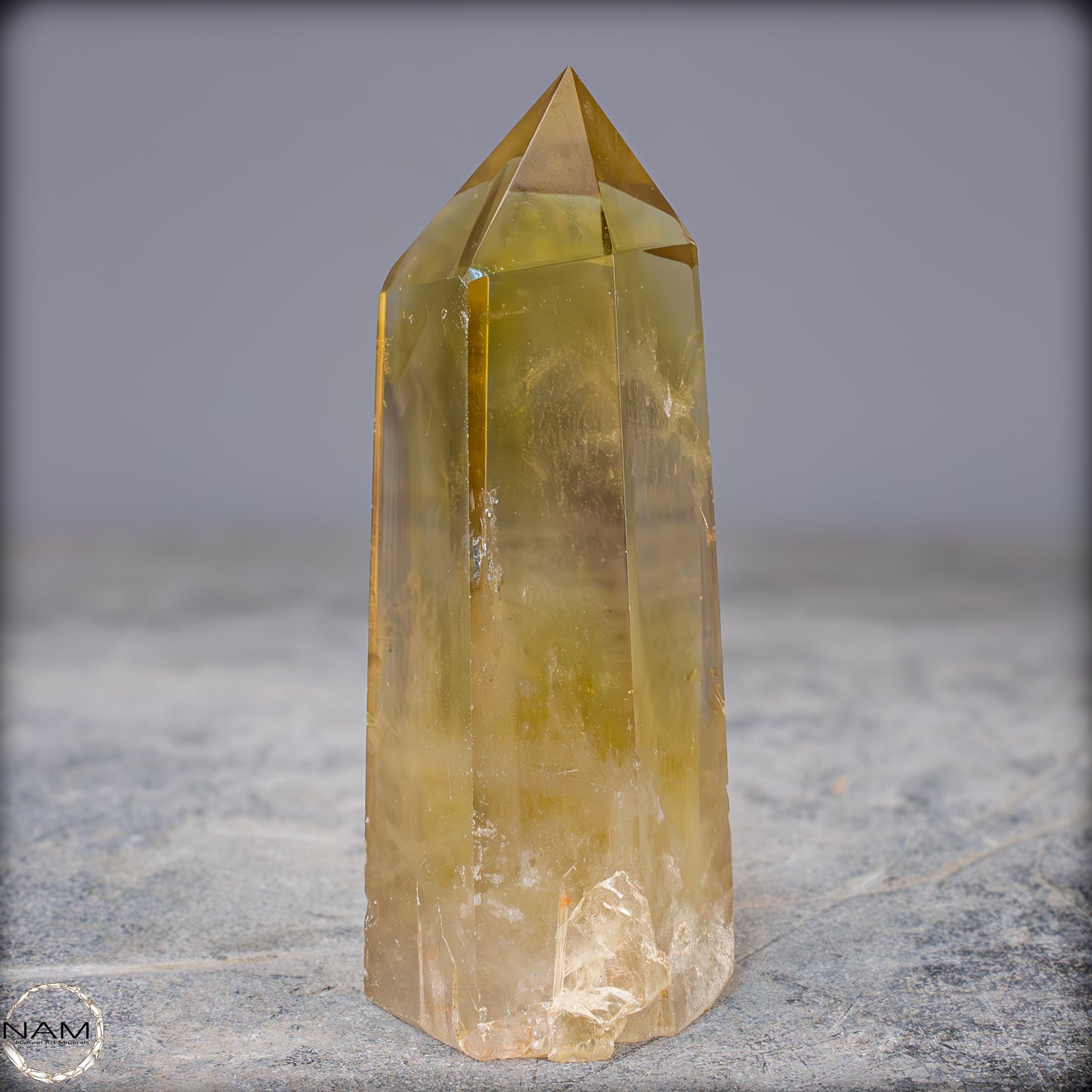 Top Qualität Transparenter Citrin Kristall - Brasilien - 323,39g
