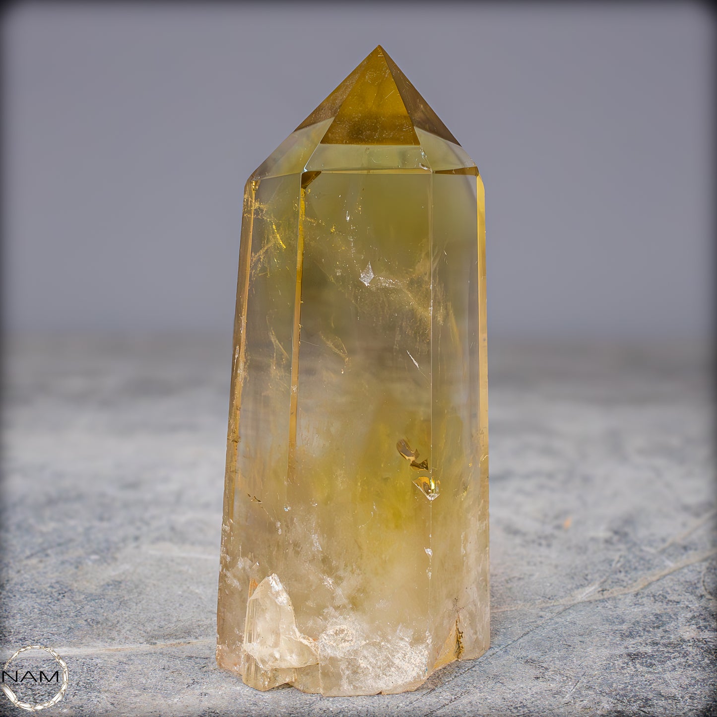 Top Qualität Transparenter Citrin Kristall - Brasilien - 323,39g