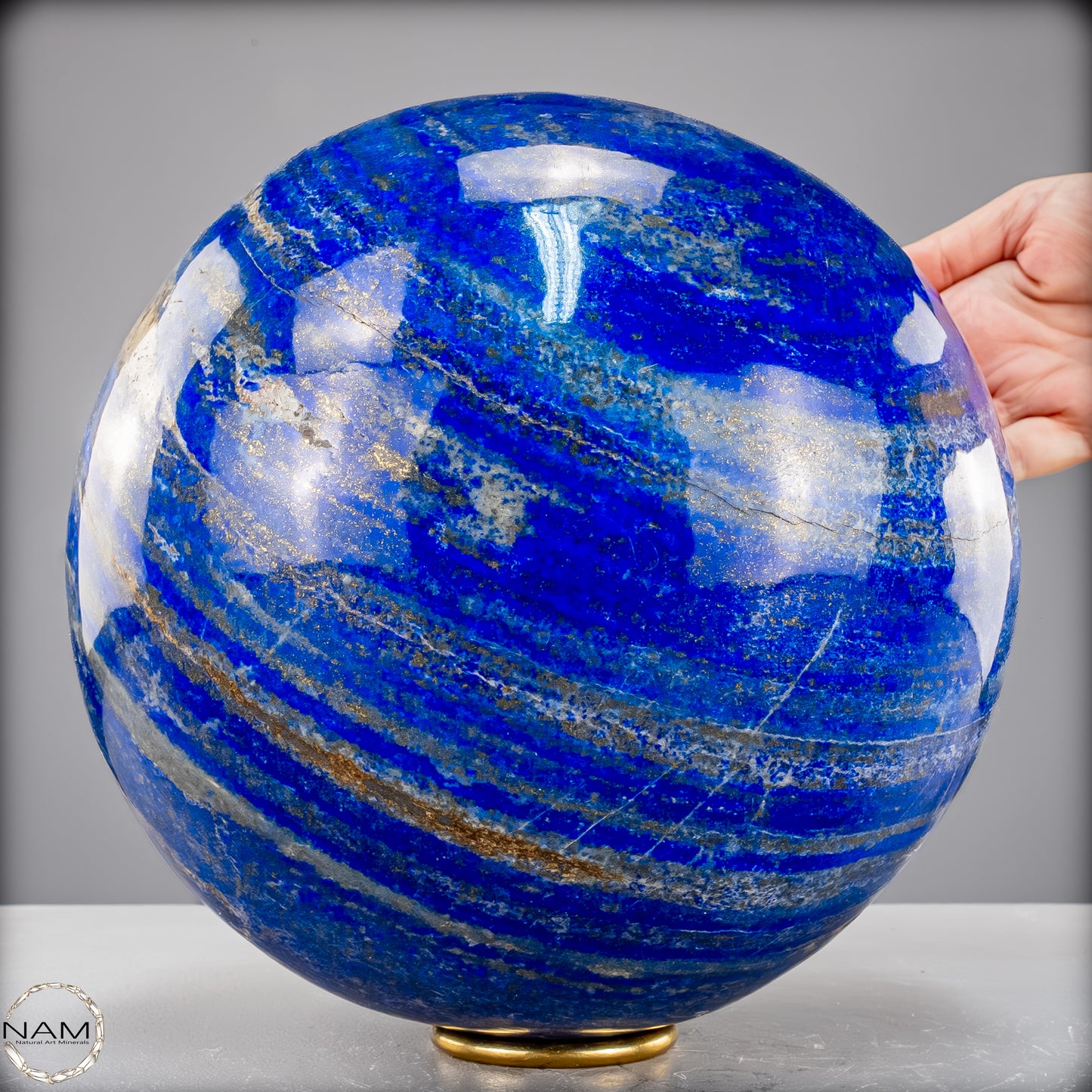 Natürliche Lapislazuli-Kristall-Kugel - 22381,77 g