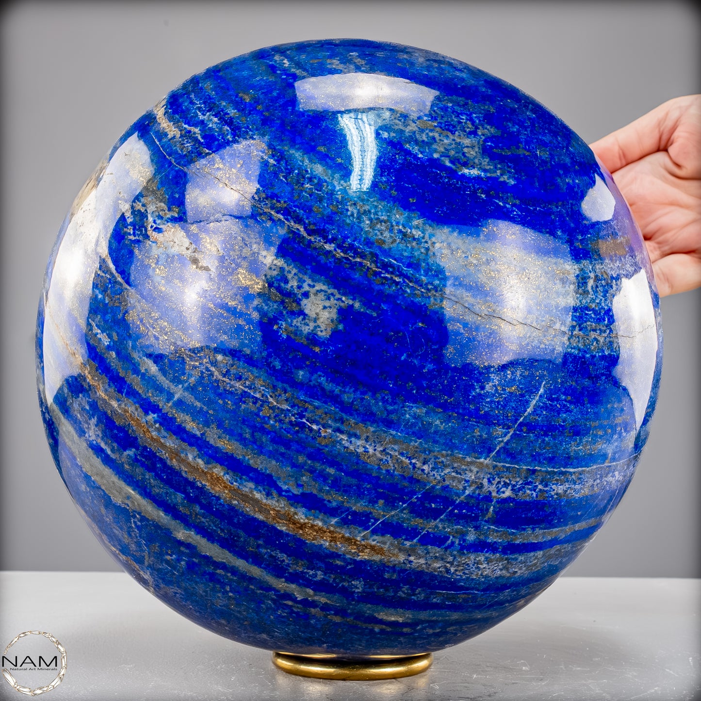 Natürliche Lapislazuli-Kristall-Kugel - 22381,77 g