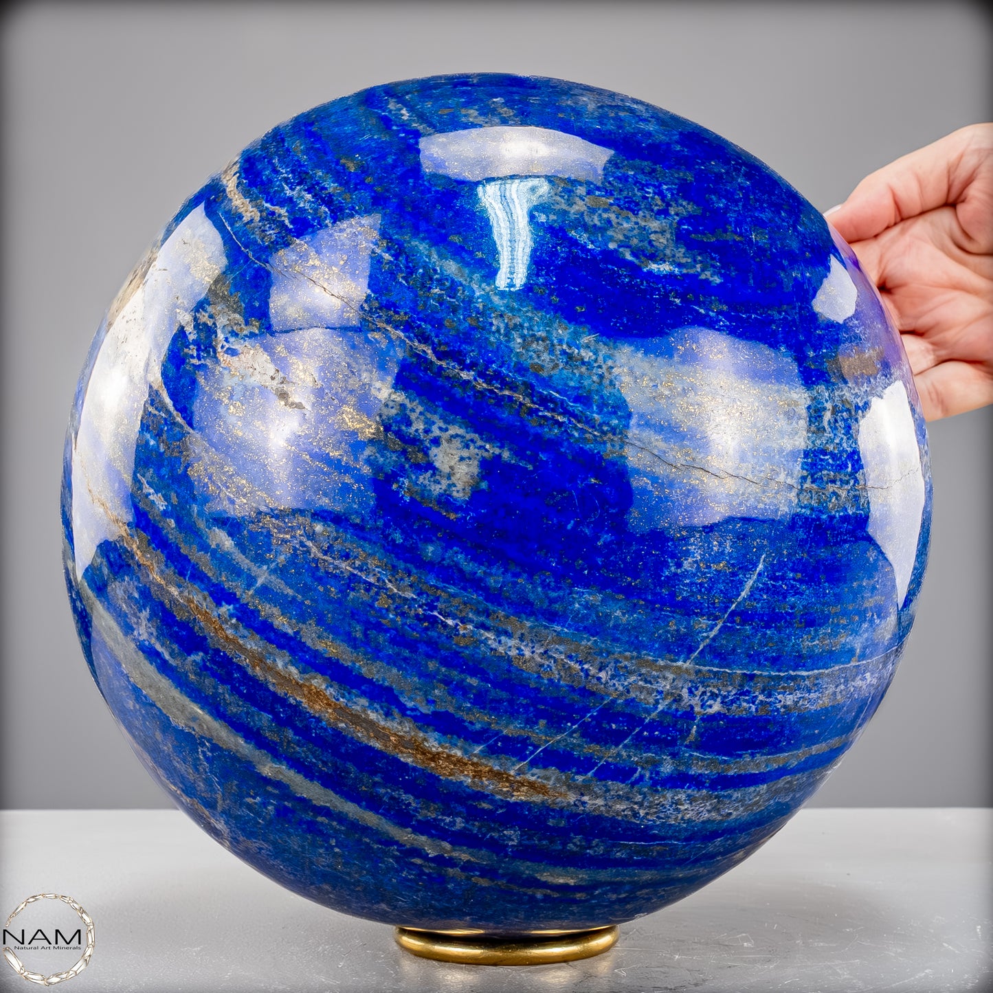 Natürliche Lapislazuli-Kristall-Kugel - 22381,77 g