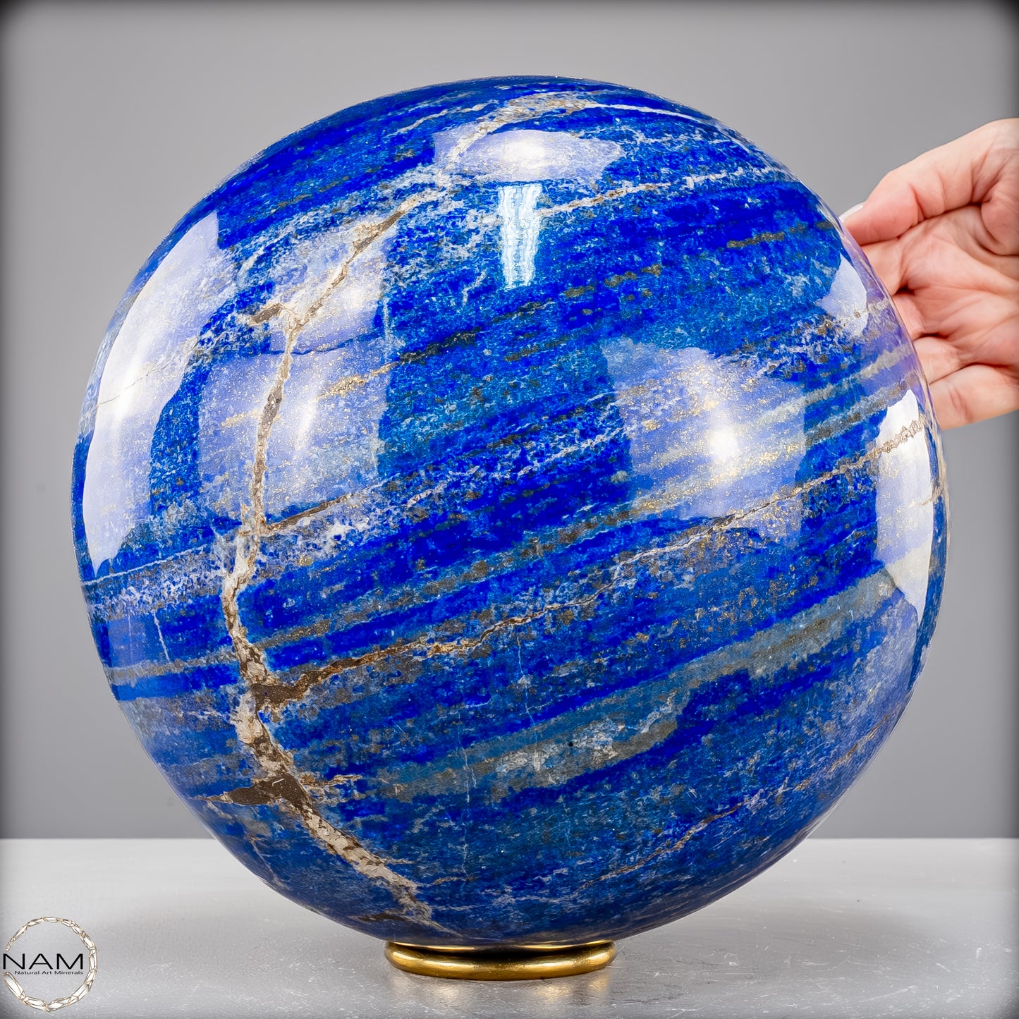 Natürliche Lapislazuli-Kristall-Kugel - 22381,77 g