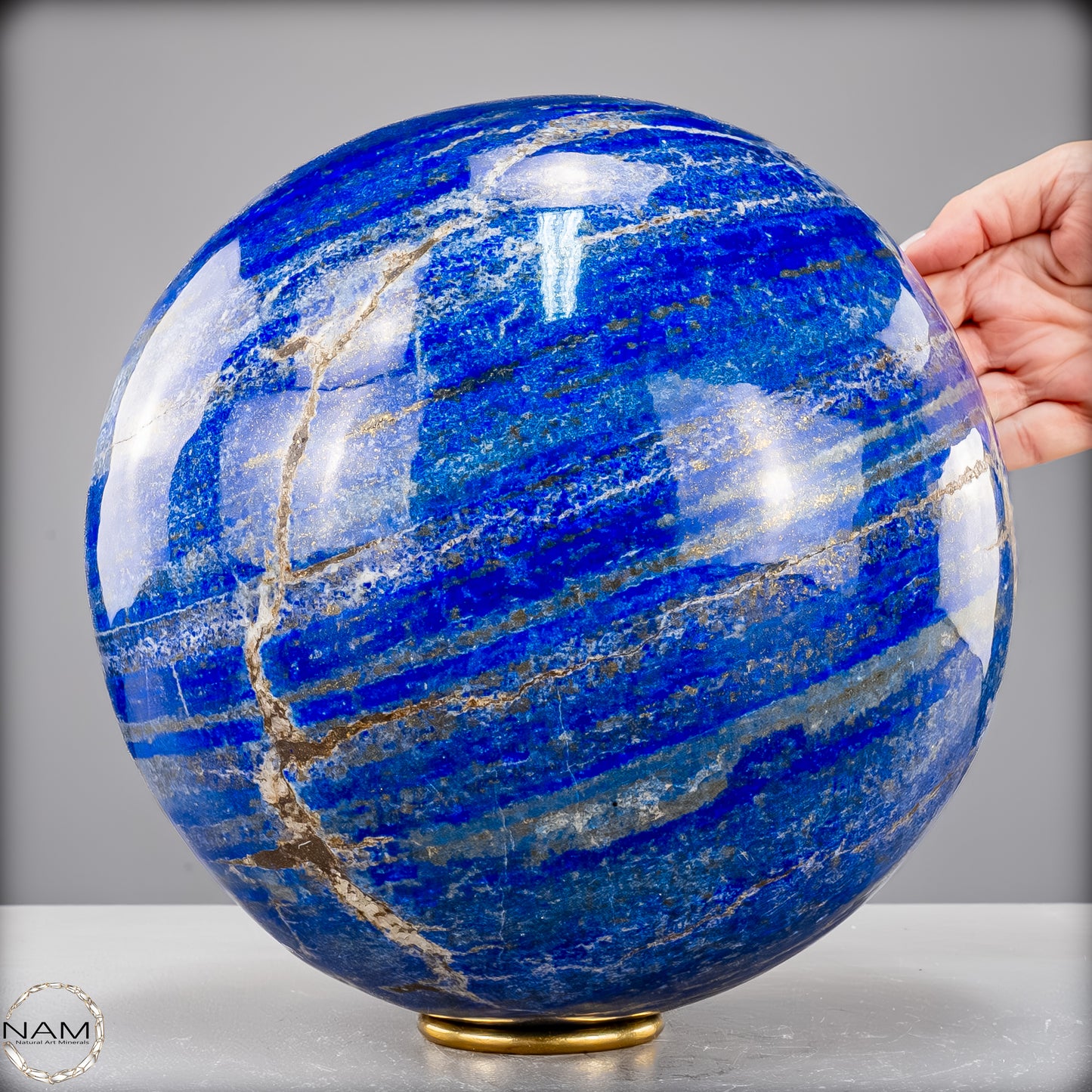 Natürliche Lapislazuli-Kristall-Kugel - 22381,77 g