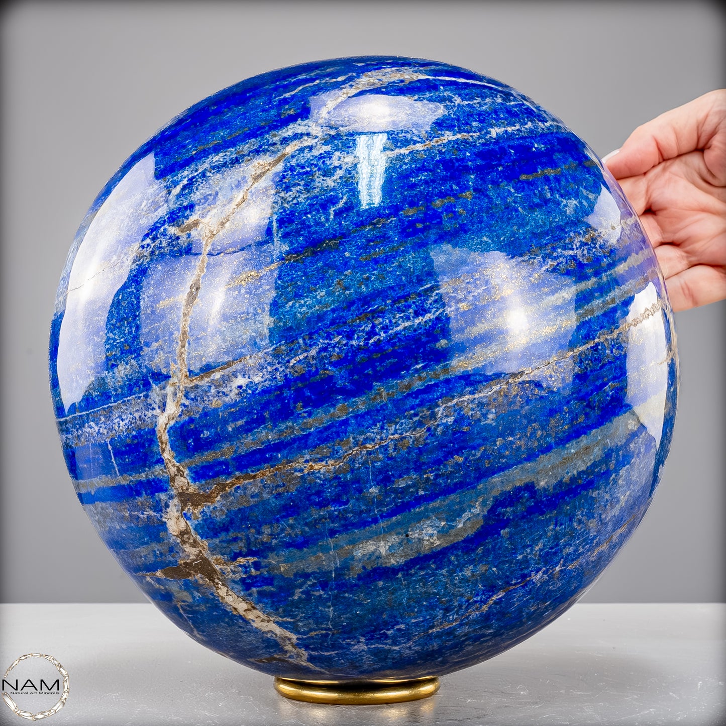 Natürliche Lapislazuli-Kristall-Kugel - 22381,77 g