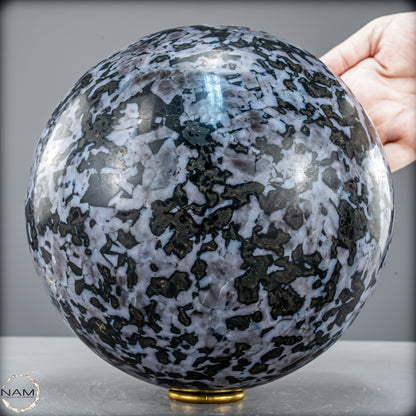 Natürliche Merlinit (Gabbro) Kristallkugel - 11976,14 g