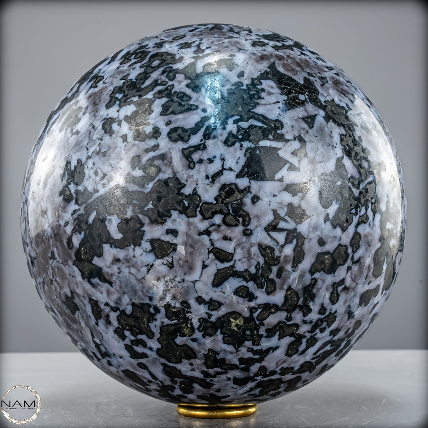 Natürliche Merlinit (Gabbro) Kristallkugel - 11976,14 g