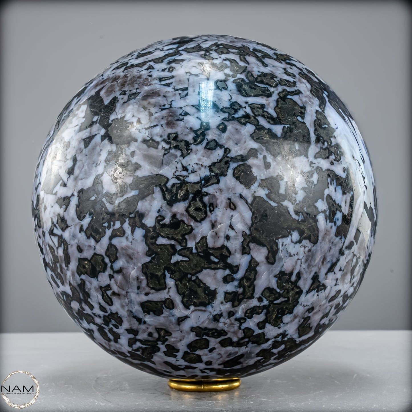 Natürliche Merlinit (Gabbro) Kristallkugel - 11976,14 g
