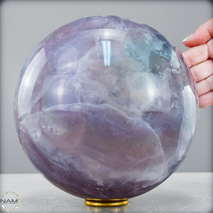 Natürliche Regenbogen-Fluorit Kristallkugel, China - 8886,54 g
