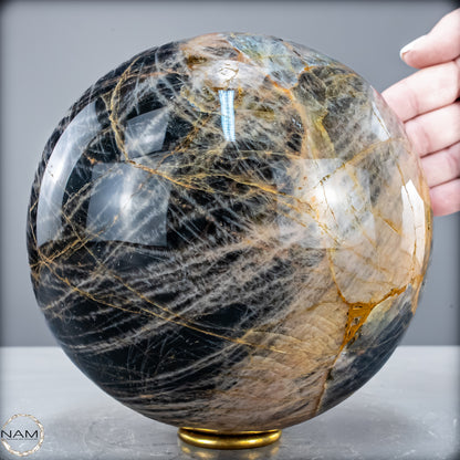 Natürliche Funkelnde Mondstein Kristall-Kugel - 5357,59 g