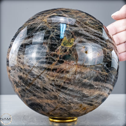 Natürliche Funkelnde Mondstein Kristall-Kugel - 5357,59 g