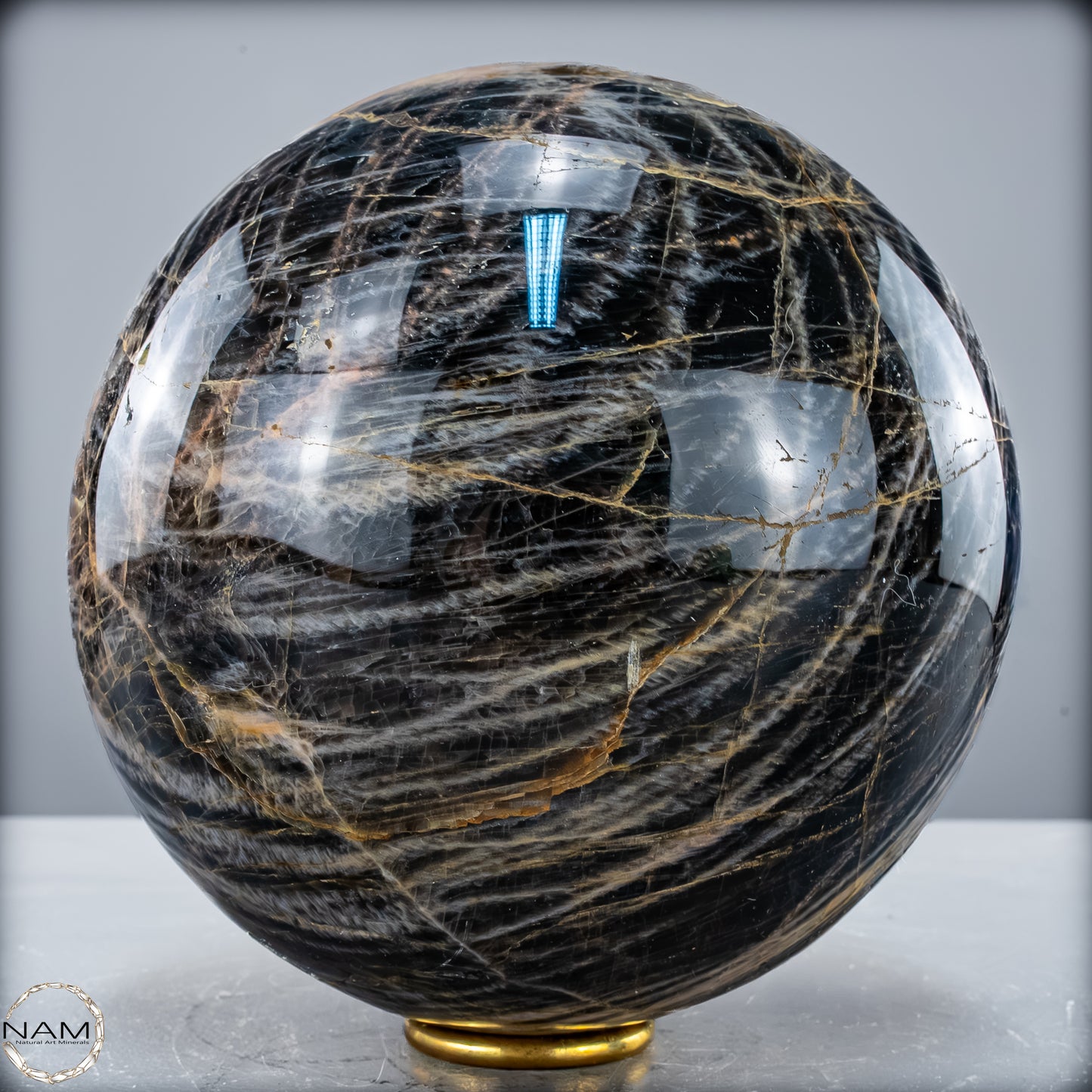 Natürliche Funkelnde Mondstein Kristall-Kugel - 5357,59 g