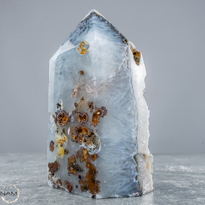 Achat Obelisk – Kraft, Klarheit und innere Stabilität 873,43g