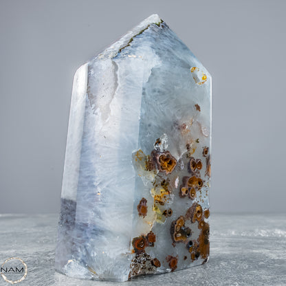 Achat Obelisk – Kraft, Klarheit und innere Stabilität 873,43g