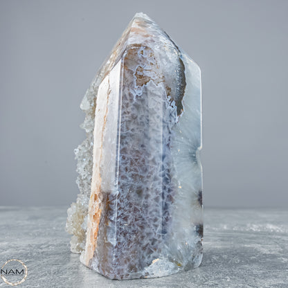 Achat Obelisk – Kraft, Klarheit und innere Stabilität 873,43g