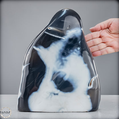 Natürliche Orca-Achat Kristall Freiform aus Brasilien - 4946,22 g