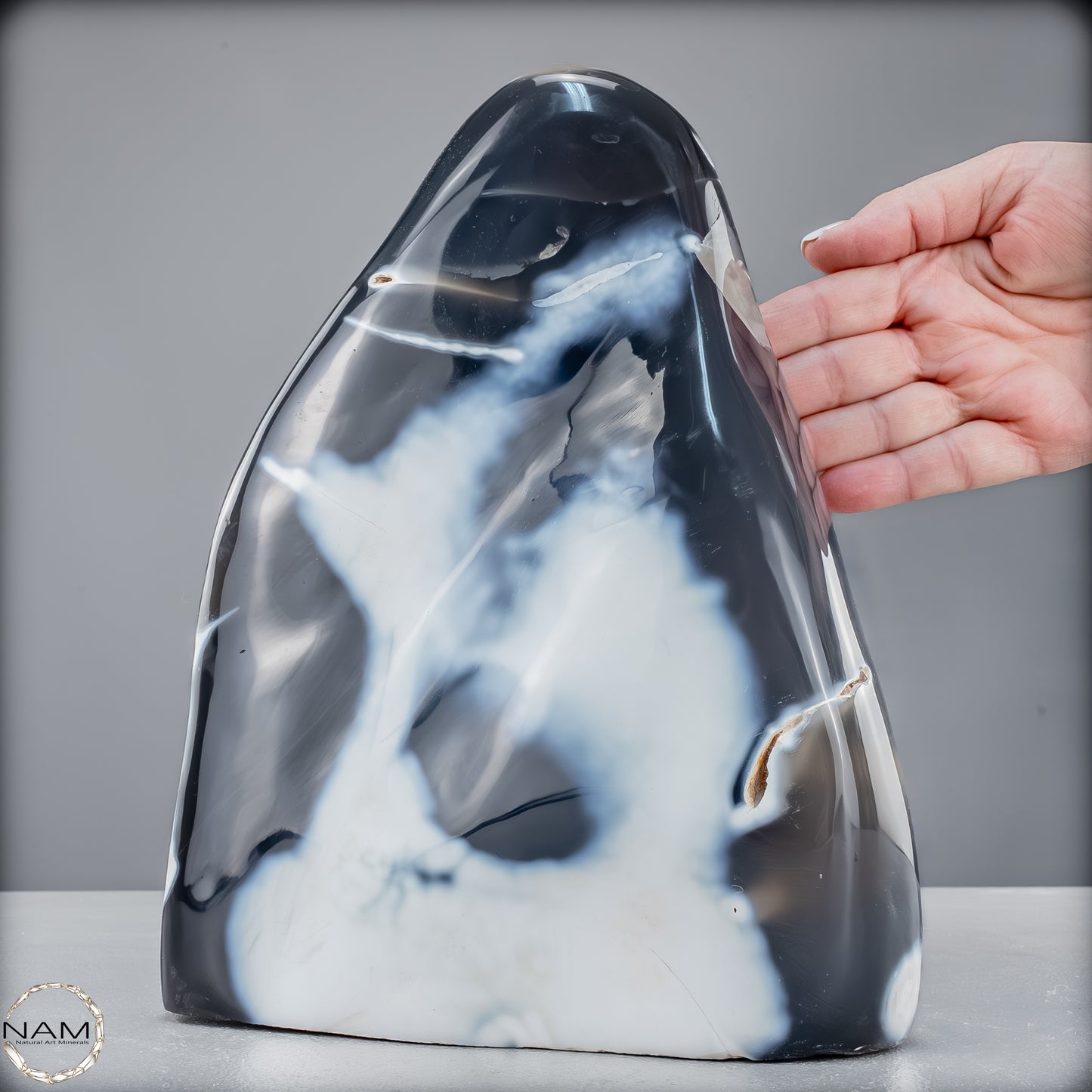 Natürliche Orca-Achat Kristall Freiform aus Brasilien - 4946,22 g