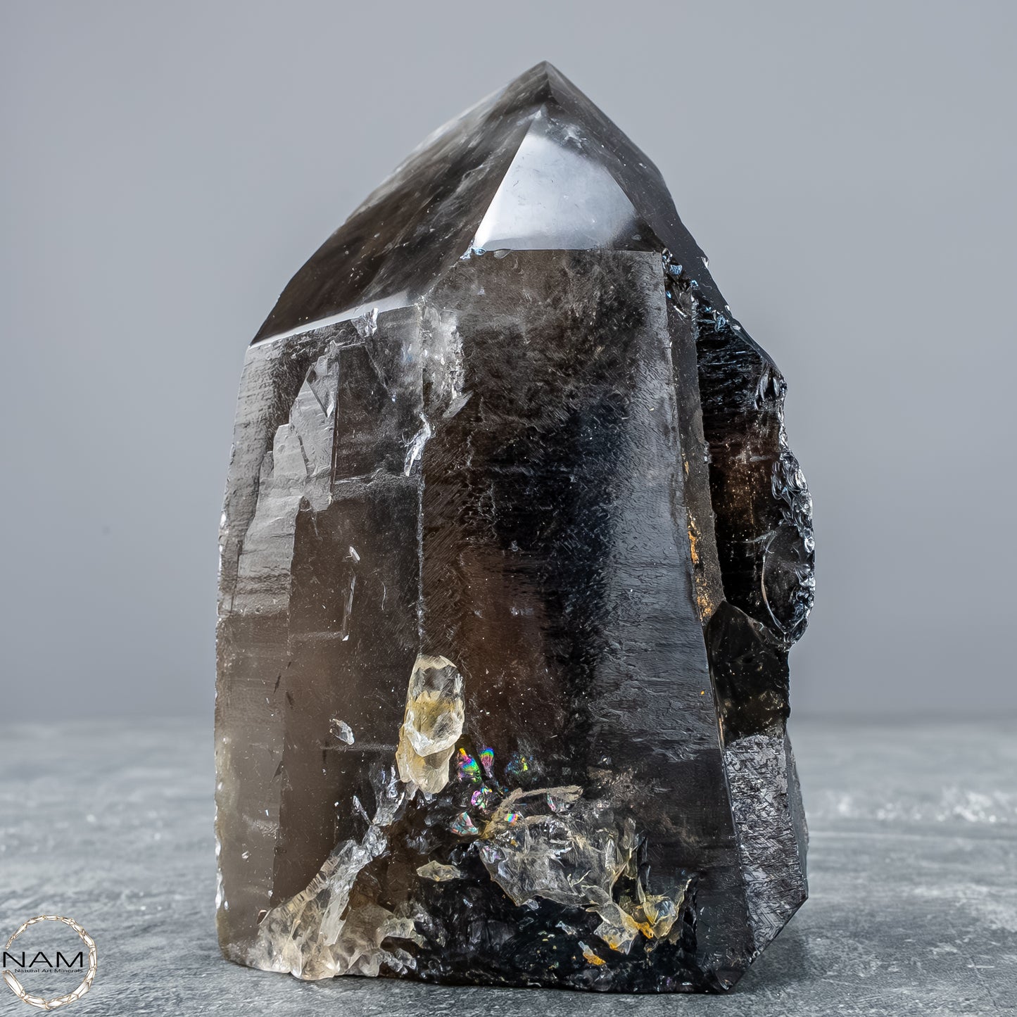 Rauchquarz Spitze – Kraftvolle Erdung in ihrer reinsten Form - 633,82g