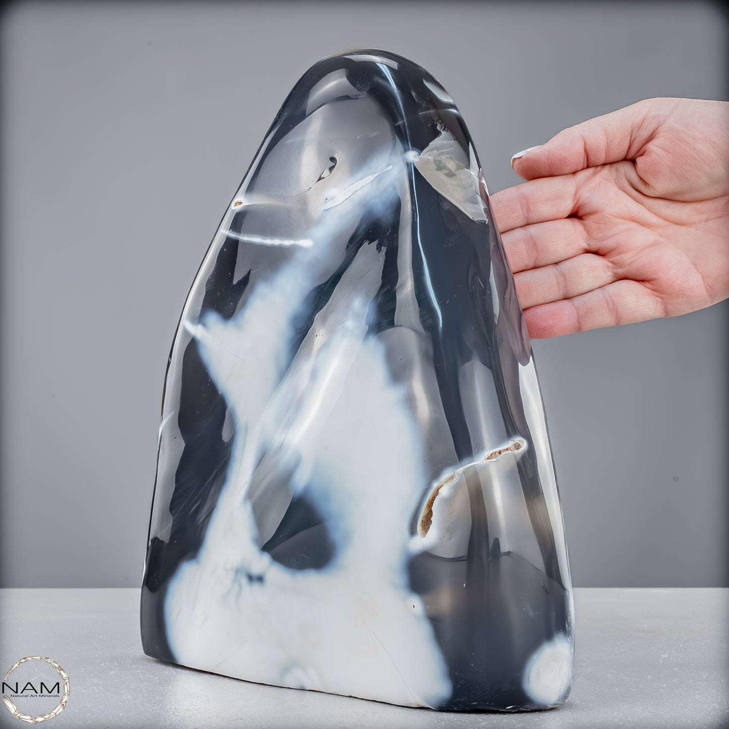 Natürliche Orca-Achat Kristall Freiform aus Brasilien - 4946,22 g