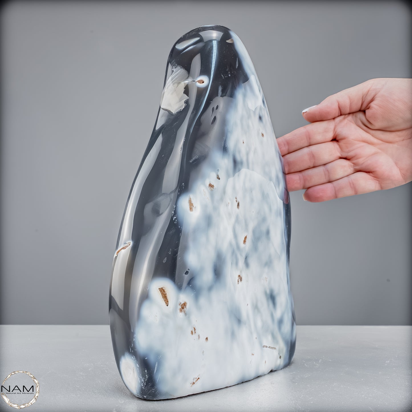 Natürliche Orca-Achat Kristall Freiform aus Brasilien - 4946,22 g