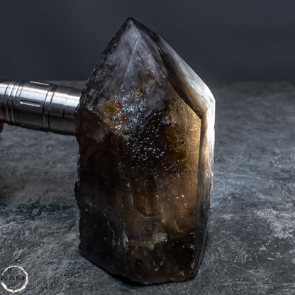 Rauchquarz Spitze – Kraftvolle Erdung in ihrer reinsten Form - 633,82g