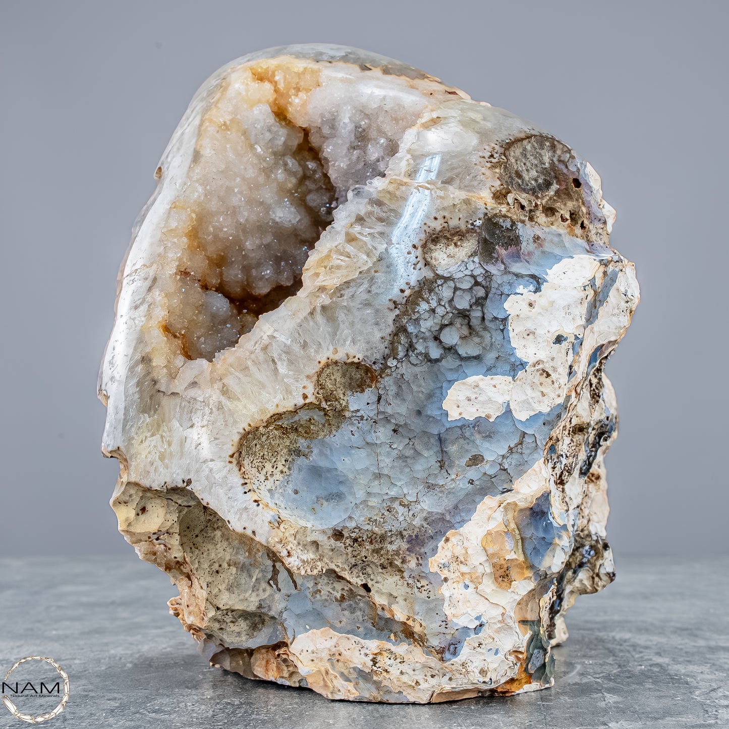 Achat-Druse – Tor zur inneren Ruhe und natürlichen Schönheit aus Brasilien 1803,16g