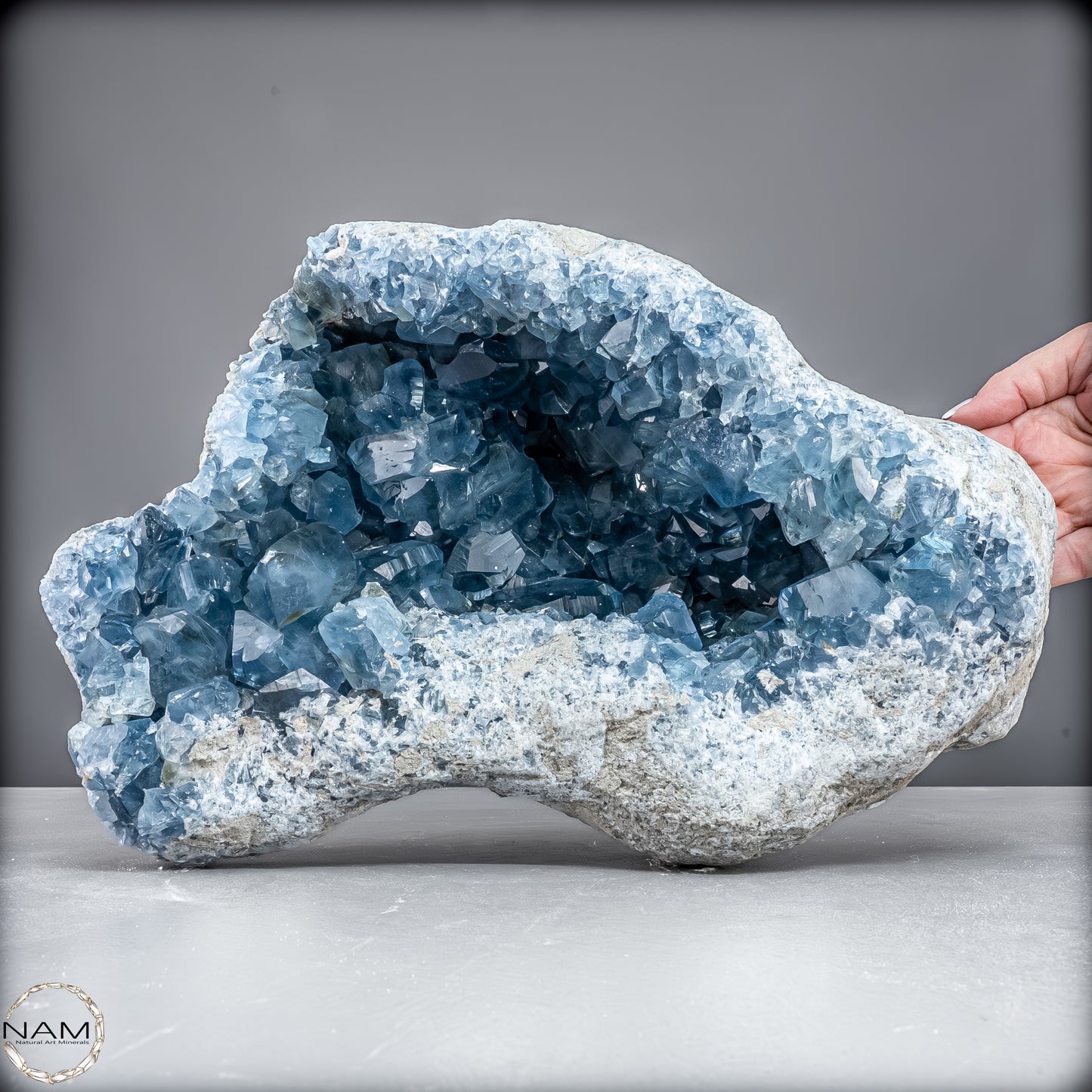 Natürliche Celestit Kristall-Druse - 12967,14 g