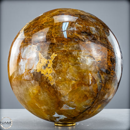 Große Natürliche Quarz Kristall-Kugel "Golden Healer" - 15461,52 g