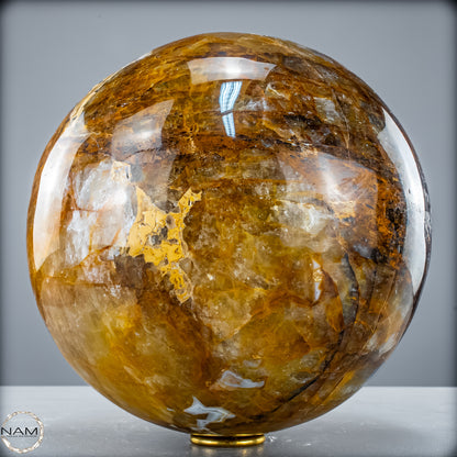 Große Natürliche Quarz Kristall-Kugel "Golden Healer" - 15461,52 g