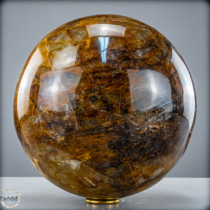 Große Natürliche Quarz Kristall-Kugel "Golden Healer" - 15461,52 g