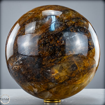 Große Natürliche Quarz Kristall-Kugel "Golden Healer" - 15461,52 g