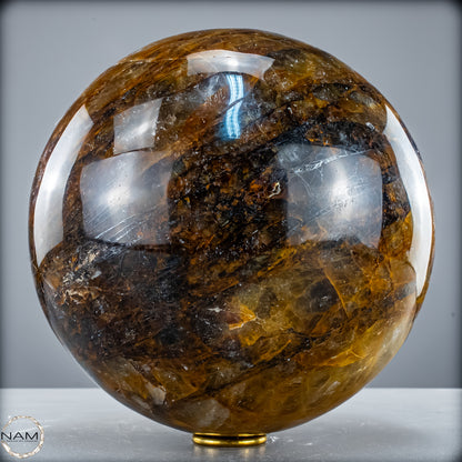 Große Natürliche Quarz Kristall-Kugel "Golden Healer" - 15461,52 g