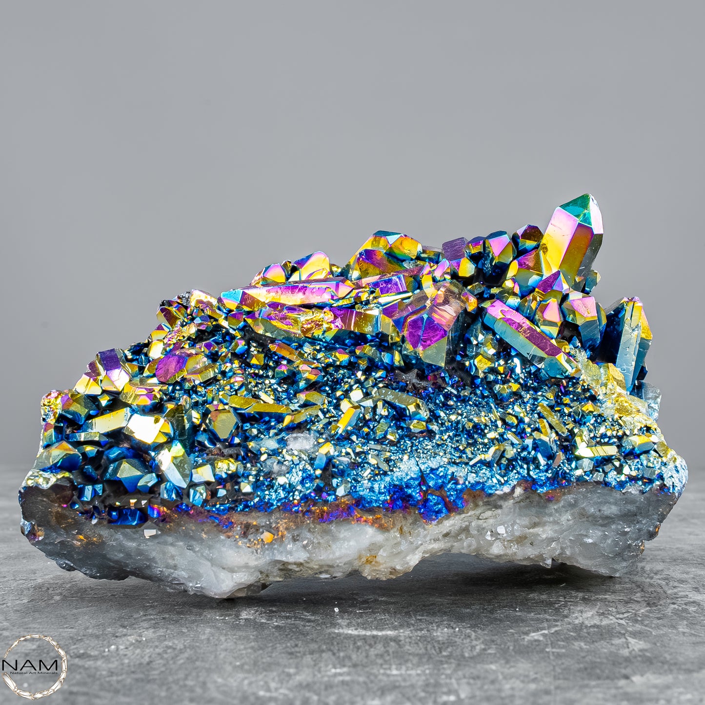 Aura Cluster – Regenbogenkristall voller Energie und Magie – 804,64g