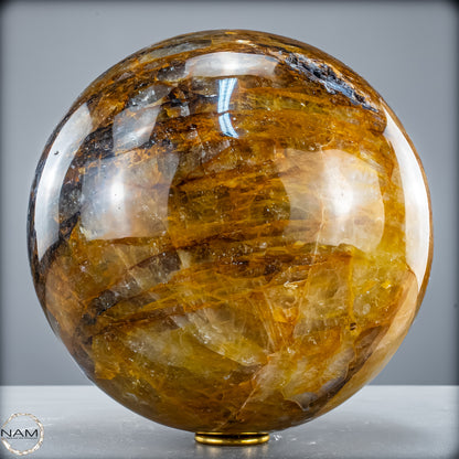 Große Natürliche Quarz Kristall-Kugel "Golden Healer" - 15461,52 g