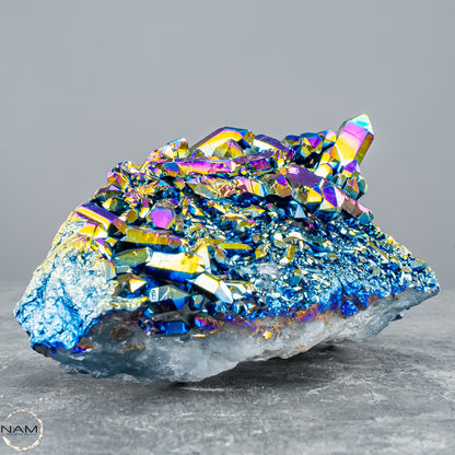 Aura Cluster – Regenbogenkristall voller Energie und Magie – 804,64g