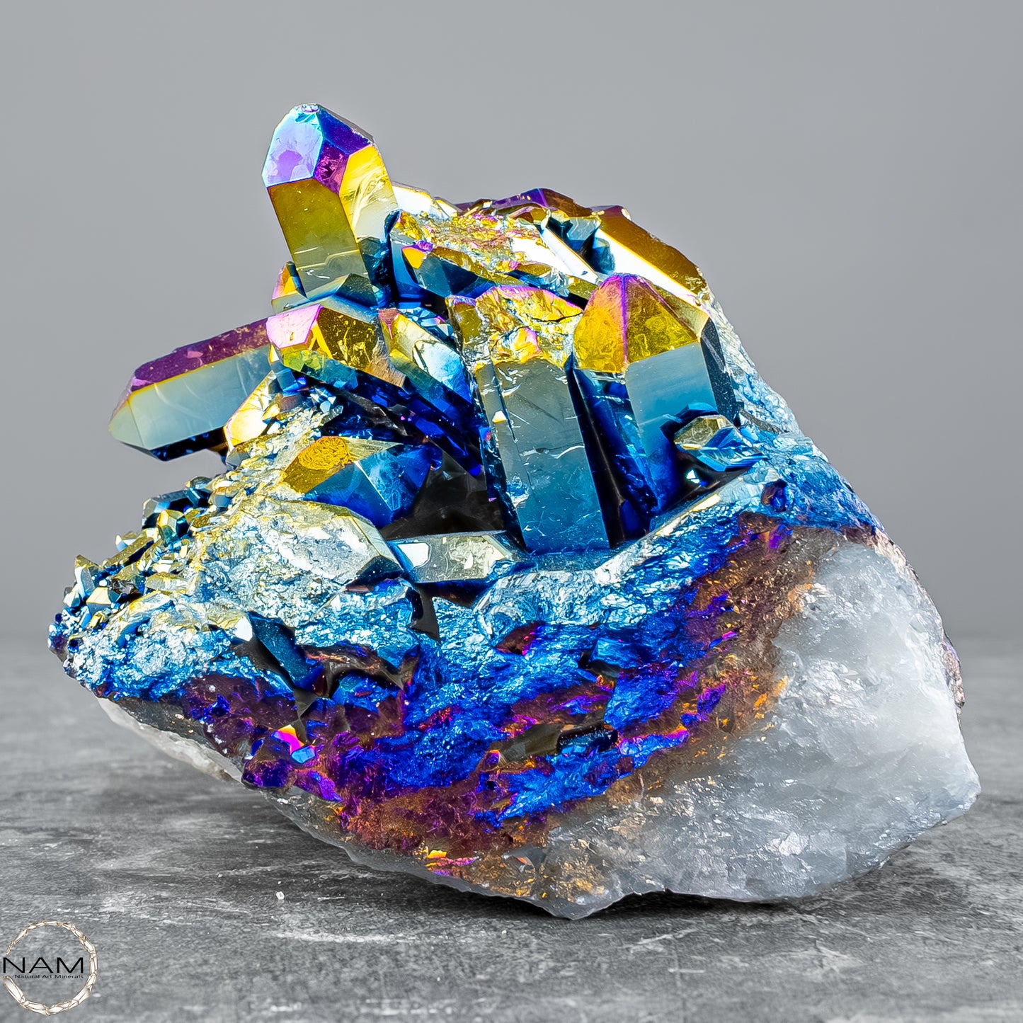 Aura Cluster – Regenbogenkristall voller Energie und Magie – 804,64g