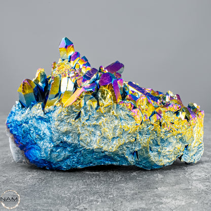 Aura Cluster – Regenbogenkristall voller Energie und Magie – 804,64g