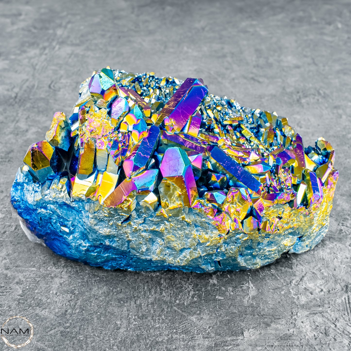 Aura Cluster – Regenbogenkristall voller Energie und Magie – 804,64g