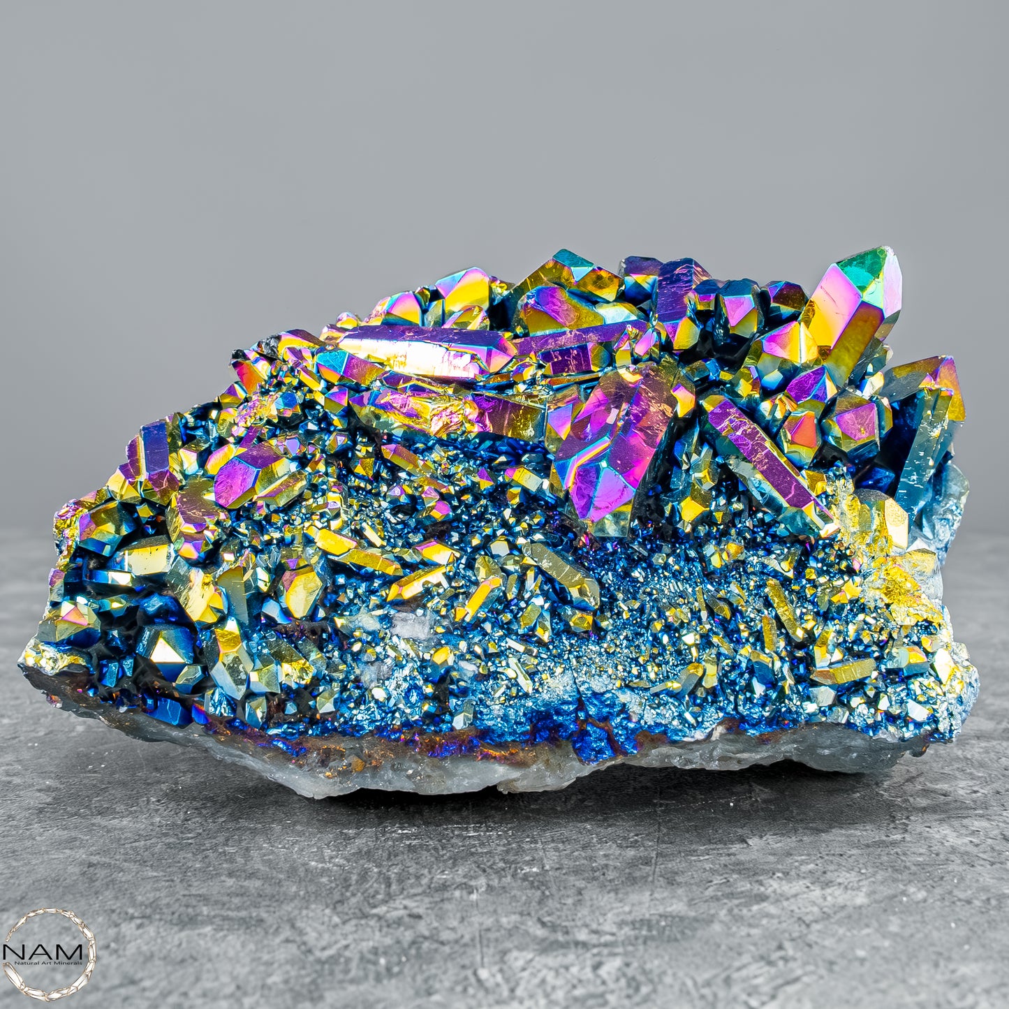 Aura Cluster – Regenbogenkristall voller Energie und Magie – 804,64g