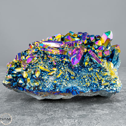 Aura Cluster – Regenbogenkristall voller Energie und Magie – 804,64g