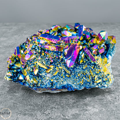 Aura Cluster – Regenbogenkristall voller Energie und Magie – 804,64g