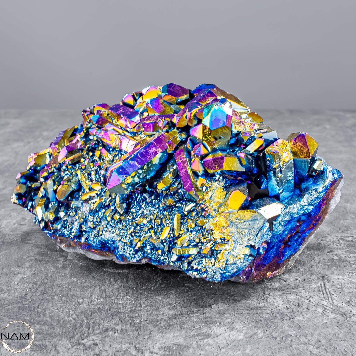 Aura Cluster – Regenbogenkristall voller Energie und Magie – 804,64g