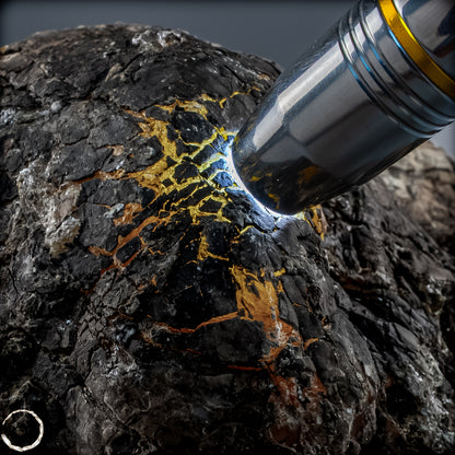 Naturlicher Blau-Roter Bernstein aus Indonesien - 6248,49 g