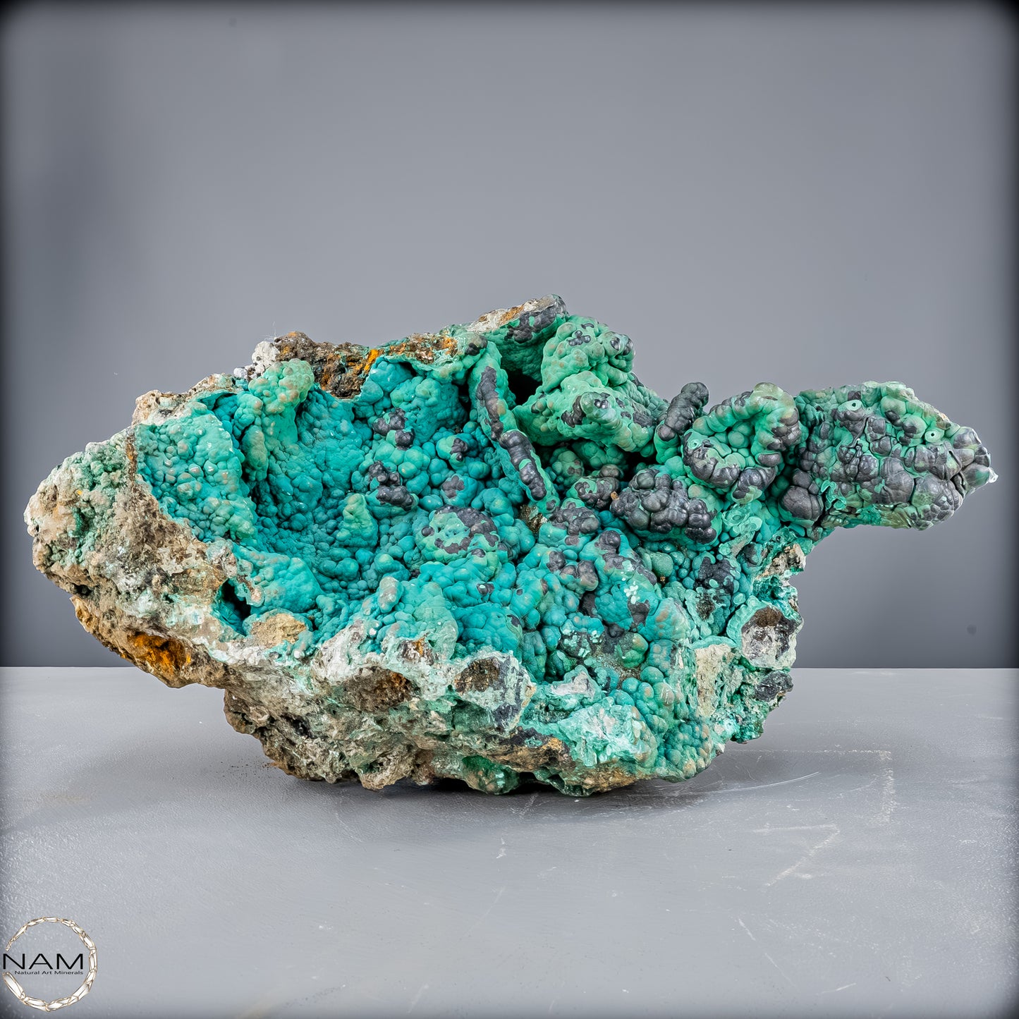 Natürlicher Botryoidaler Chrysokolla und Malachit, sehr selten - 19946,14 g